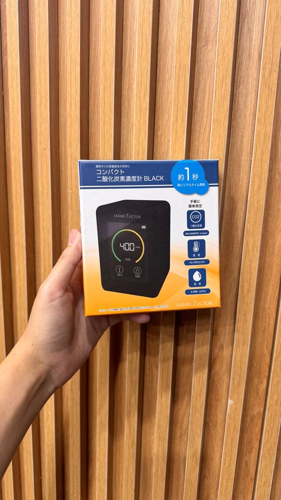 -Không có pin - Máy đo CO2, nhiệt độ, độ ẩm…hãng SARARI TOCTOR ( Nhật Bản ) - Ảnh 9