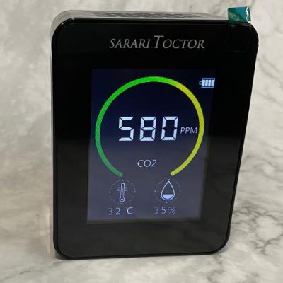-Không có pin - Máy đo CO2, nhiệt độ, độ ẩm…hãng SARARI TOCTOR ( Nhật Bản ) - Ảnh 3