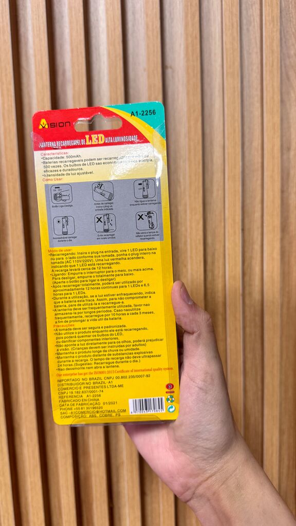 Đèn pin sạc điện cầm tay Avison 2256 - Ảnh 4