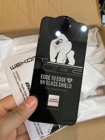 Kính cường lực WK Kingkong full màn iPhone  ( hàng Copy , ko hộp ) - Ảnh 4