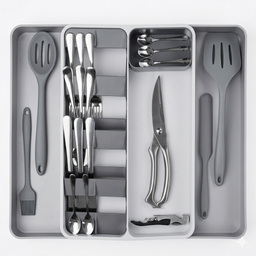 KHAY CHIA NGĂN KÉO MỞ RỘNG – EXPANDABLE DRAWER ORGANIZER TRAY