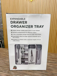 KHAY CHIA NGĂN KÉO MỞ RỘNG – EXPANDABLE DRAWER ORGANIZER TRAY