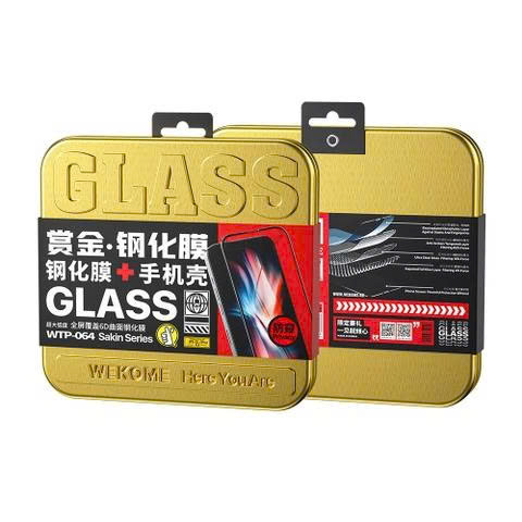 Kính cường lực kèm ốp WEKOME Screen Protector  WK WTP-064 Sakin Series  - Ảnh 4