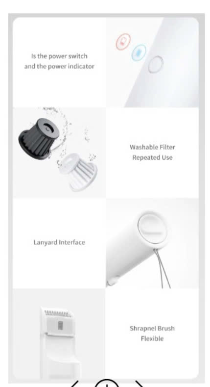 Máy hút bụi không dây cầm tay Xiaomi Rui Mi Handy Vacuum Cleaner NANO XCQP1RM - Ảnh 6