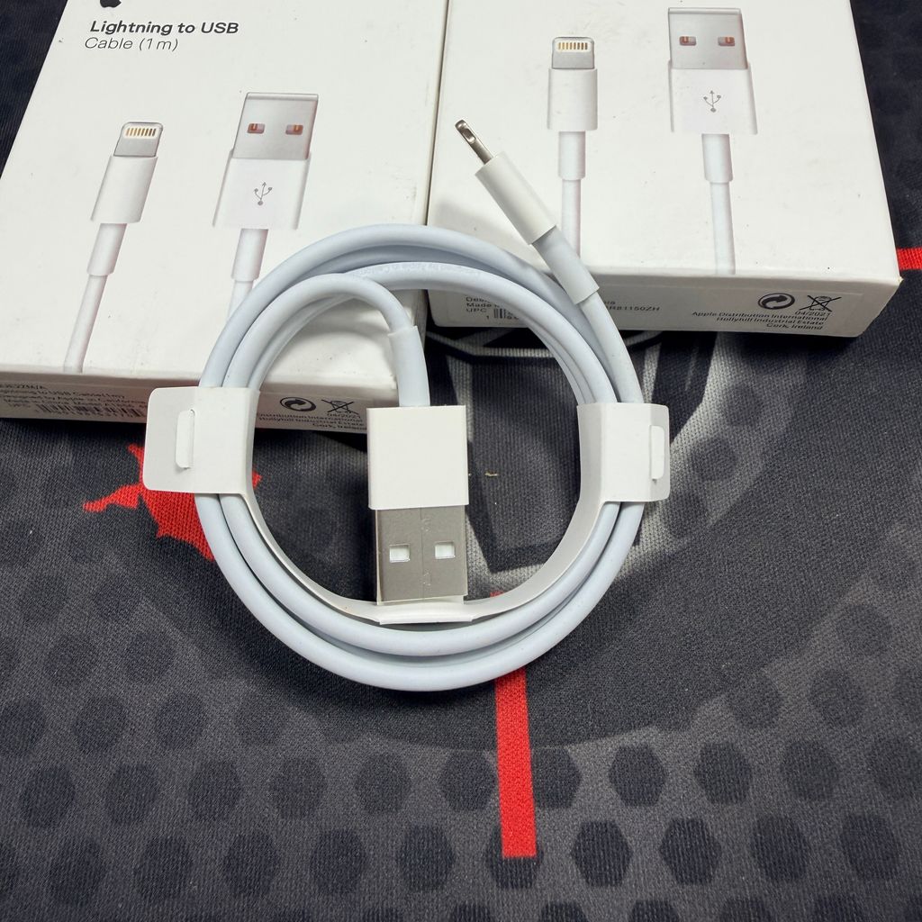 Cáp sạc iphone lightning dài 1 met - fullbox - Ảnh 3