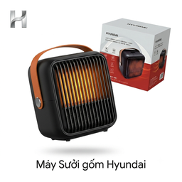 Máy Sưởi gốm Hyundai TVN21-005 - có đèn giả lập lửa cháy