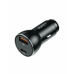 Tẩu sạc nhanh 48W cho xe hơi hãng AUKEY CC-Y48 , sạc oto ô tô vỏ kim loại, nhỏ…