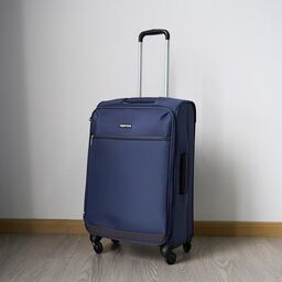 Bộ 3 Vali mềm Amazon Basics ( Mỹ ) chống nước, màu xanh Navy