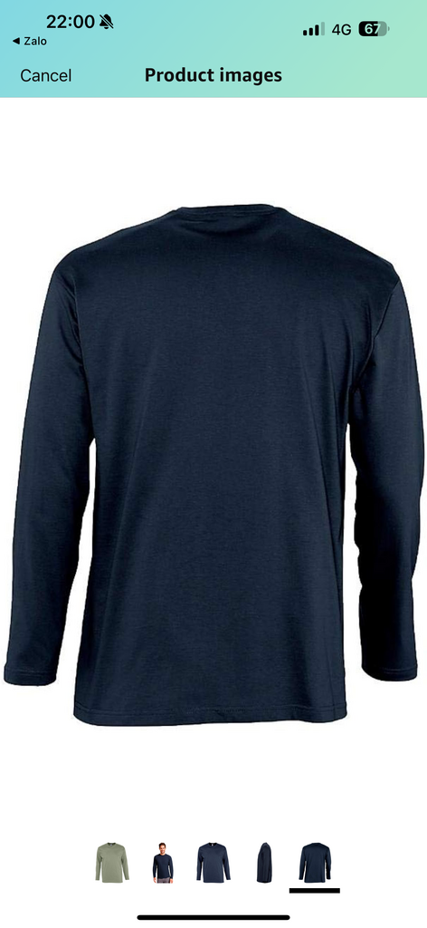 Áo thun Nam dài tay Precium - hàng xuất Mỹ, chất xịn. - Ảnh 9