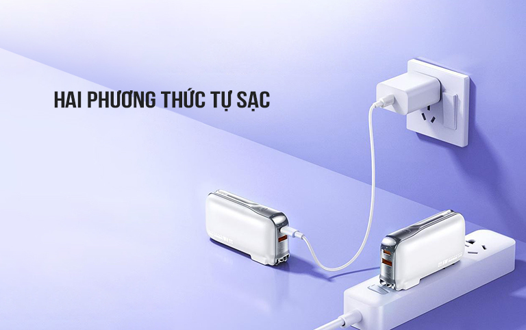 Củ sạc kiêm Pin dự phòng Remax RPP-532 dung lượng 10.000mAh sạc nhanh 22.5W PD - Ảnh 9