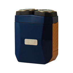 Máy cạo râu Mini Bully NLEN, chống nước, lưỡi dao đôi 3D hút nam châm.