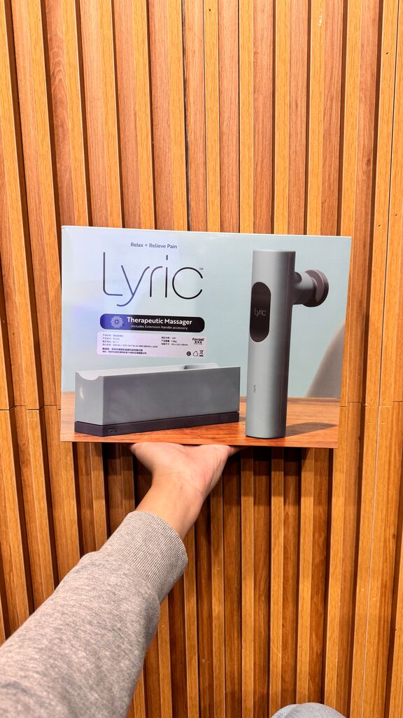 Máy Massage Lyric Therapeutic ( Mỹ ), màn hình cảm ứng, sạc không dây, tay cầm dài