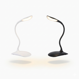 Đèn bàn LED đọc sách GOOSENECK SSL-908-WT , cáp sạc bị ố vàng