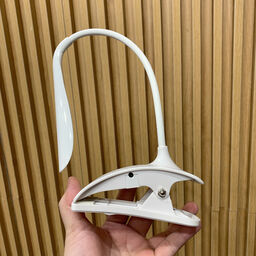 Đèn LED kẹp bàn đọc sách GOOSENECK SSL-909-WT ( cáp sạc bị ố vàng)