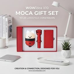Hộp quà WOWidea gồm 3 món : Pin dự phòng + Gậy chụp ảnh + Loa Bluetooth (Loa b…