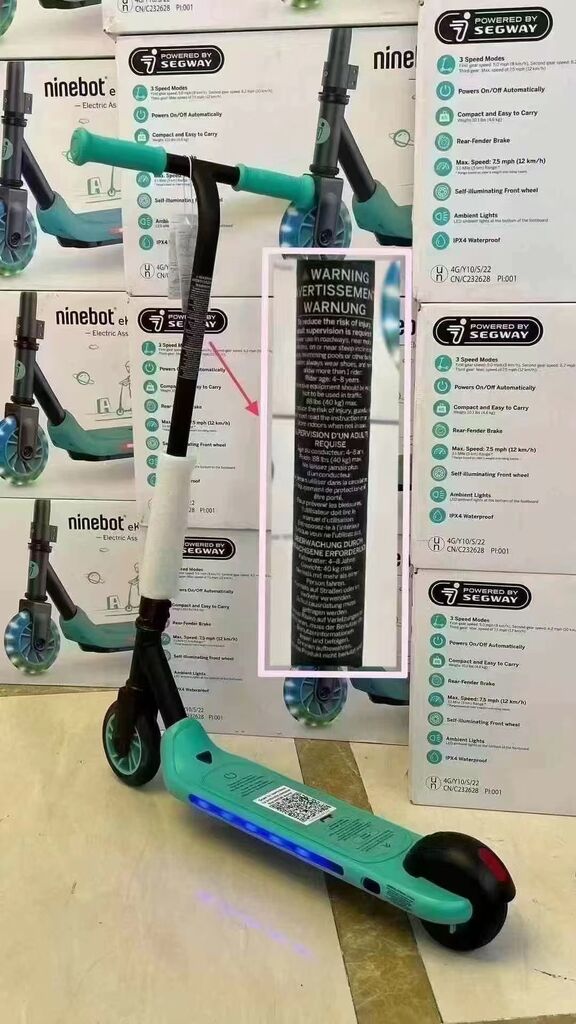 {Order giao 15/12} Xe scooter điện Xiaomi Segway cho trẻ em