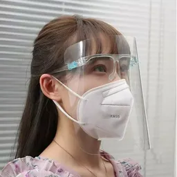 Kính chắn chống giọt bắn trong suốt nhựa PET - Face Shield Mask
