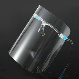 Kính chắn chống giọt bắn trong suốt nhựa PET - Face Shield Mask