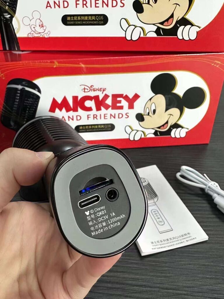 Micro Karaoke không dây Disney Mickey And Friends QK01 - Ảnh 6