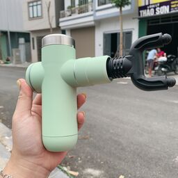 Máy massage cầm tay Merach MR-T1, 4 đầu đấm ( kèm hộp đựng )