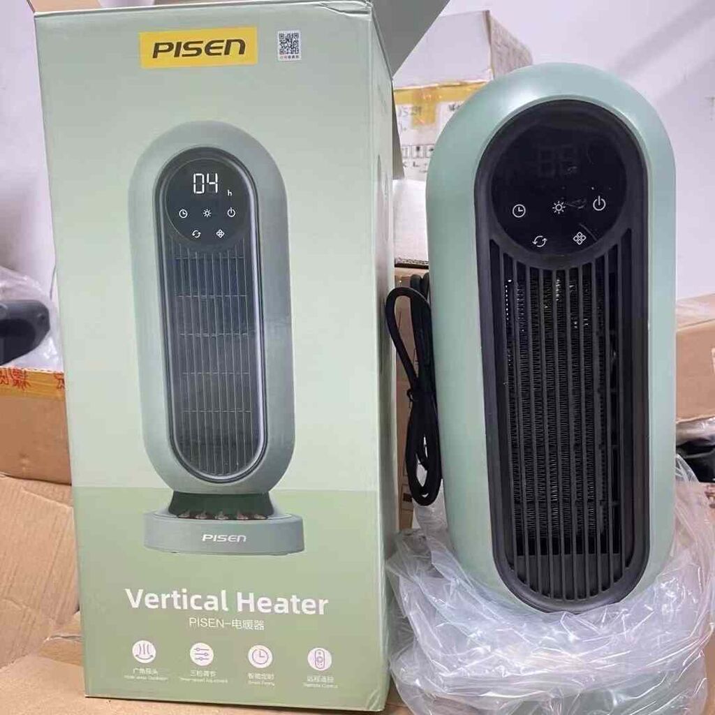 Máy sưởi gốm để bàn hãng PISEN Vertical Heater (Mã: DH-QN15) - Hộp xấu - Ảnh 4