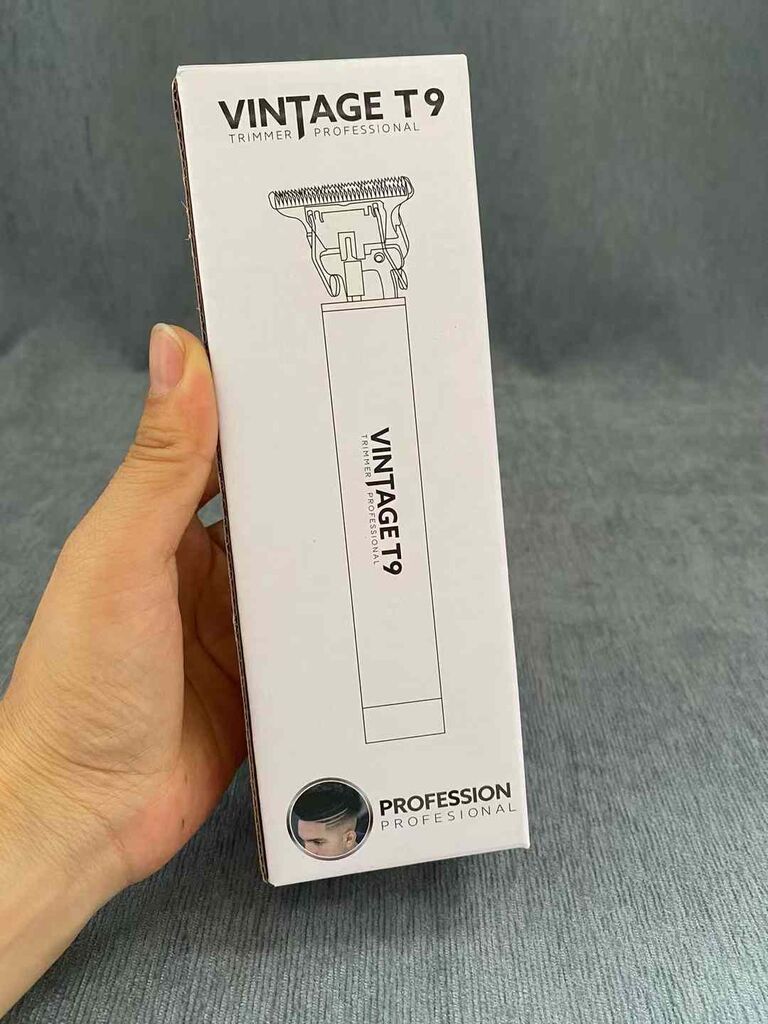 Tông đơ cắt tóc Vintage T9 Trimmer Professional - MÀU NGẪU NHIÊN - Ảnh 2