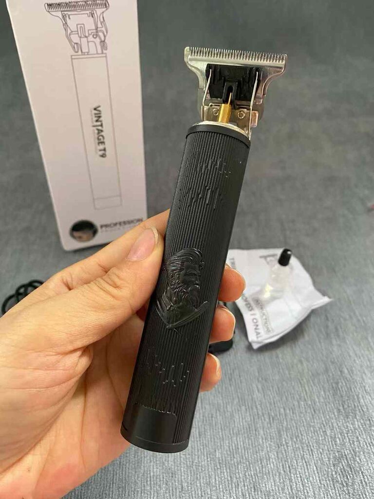 Tông đơ cắt tóc Vintage T9 Trimmer Professional - MÀU NGẪU NHIÊN - Ảnh 4