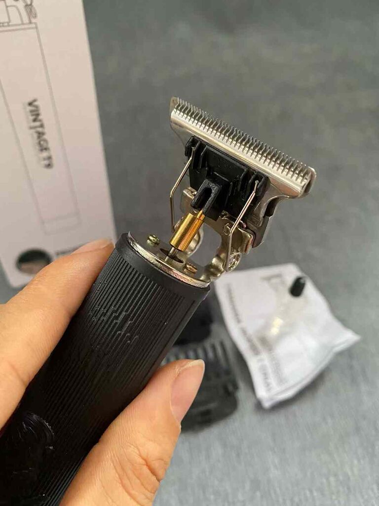 Tông đơ cắt tóc Vintage T9 Trimmer Professional - MÀU NGẪU NHIÊN - Ảnh 8