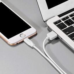 Cáp iPhone HOCO X1 chân lightning dài 3 mét - mầu trắng