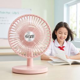 Quạt bàn tích điện YANGZI JXI6 , quạt sạc pin , nguồn 5V dùng được với Pin dự…