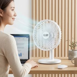 Quạt bàn tích điện YANGZI JXI6 , quạt sạc pin , nguồn 5V dùng được với Pin dự…