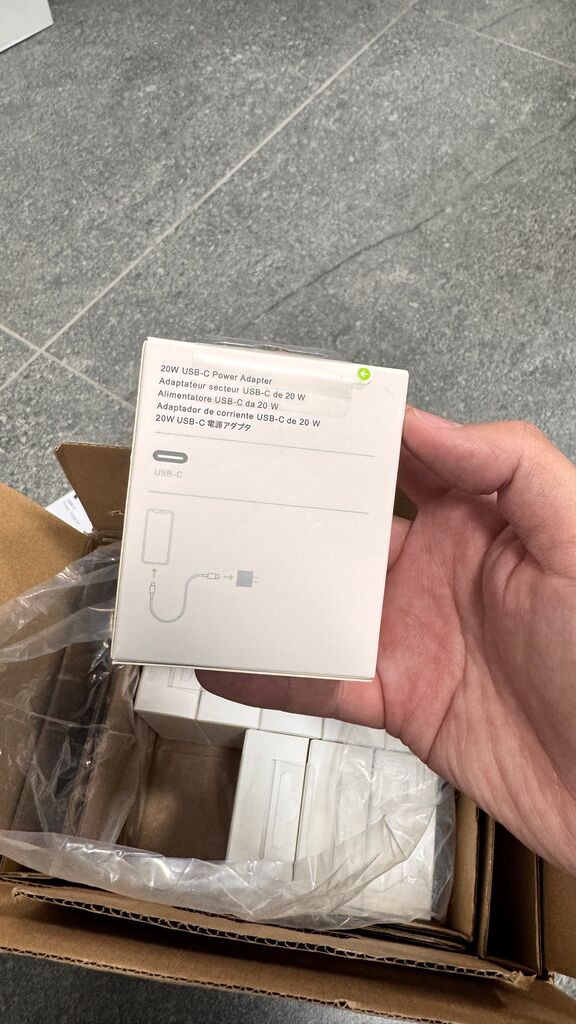 Củ sạc nhận iPhone 20W new 100% - Fulbox - Fake - Ảnh 9