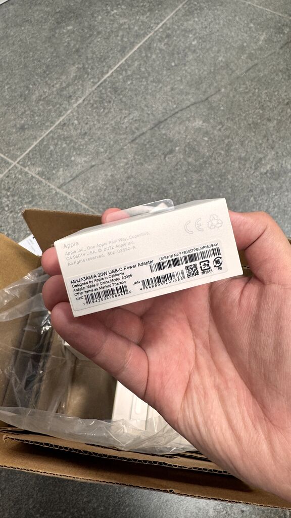 Củ sạc nhận iPhone 20W new 100% - Fulbox - Fake - Ảnh 10