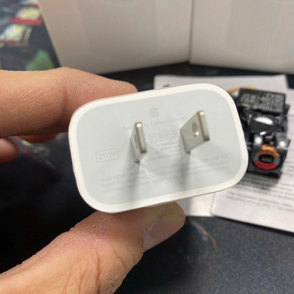 Củ sạc nhận iPhone 20W new 100% - Fulbox - Fake - Ảnh 3