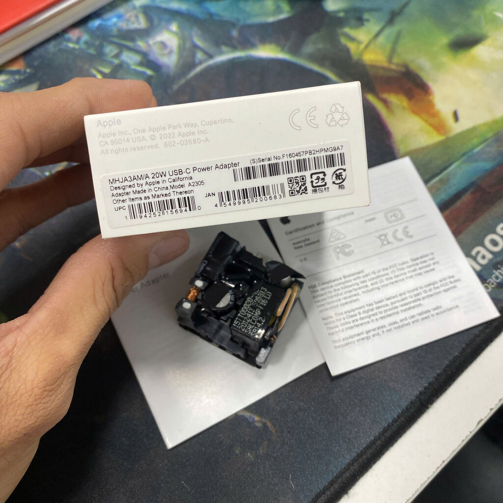 Củ sạc nhận iPhone 20W new 100% - Fulbox - Fake - Ảnh 6