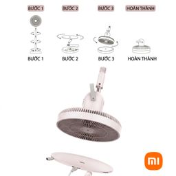 Quạt cây 10 cánh XIAOMI Edon E909C, tăng giảm chiều cao, gập gọn, động cơ BLDC…