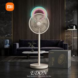 Quạt cây 10 cánh XIAOMI Edon E909C, tăng giảm chiều cao, gập gọn, động cơ BLDC, có đèn ngủ & Remote
