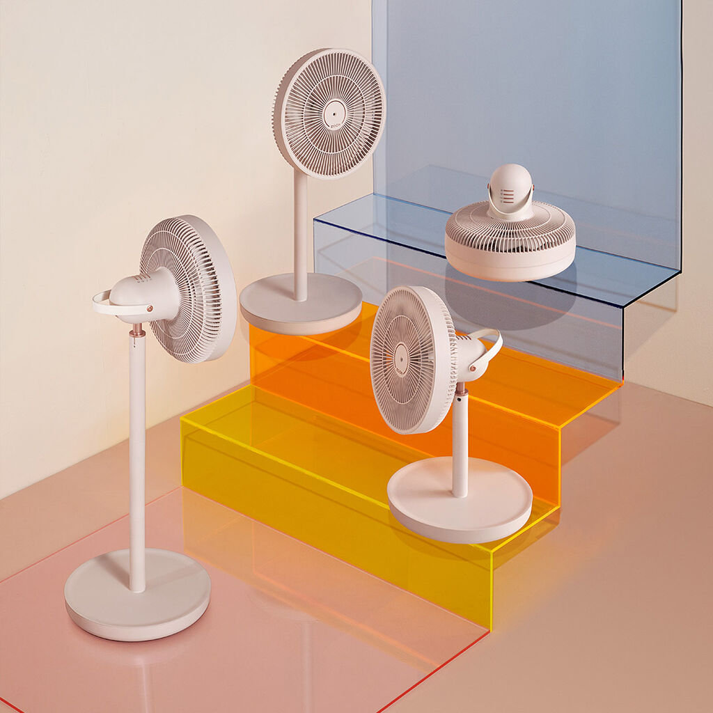 Quạt cây 10 cánh XIAOMI Edon E909C, tăng giảm chiều cao, gập gọn, xoay 120 độ, có đèn ngủ, remote