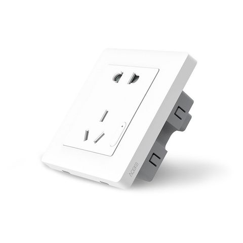 Ổ điện âm tường thông minh # Xiaomi Aqara smart wall socket - white QBCZ11LM - Ảnh 2