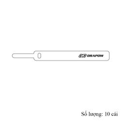 Dây dính cố định cáp Drapow dài 11cm và 3 mét