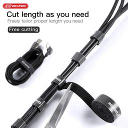 Dây dính cố định cáp Drapow dài 11cm và 3 mét