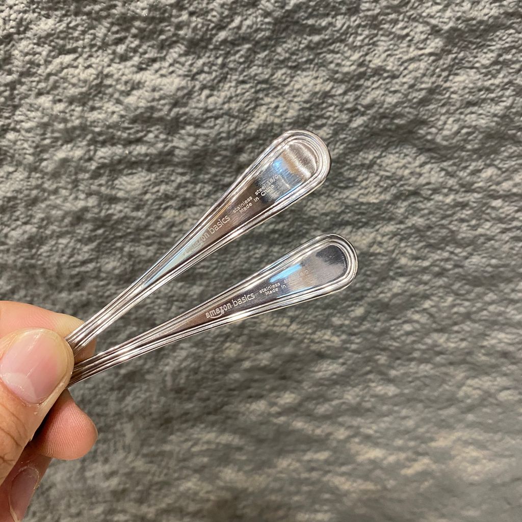 Bộ dao, thìa, dĩa 20 món chính hãng Amazon Basics Model: B07WJMXVXZ - Ảnh 9