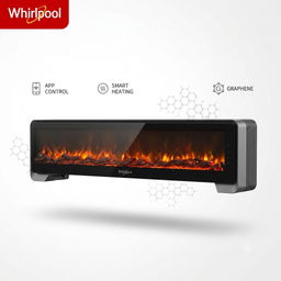 Máy sưởi Whirlpool (Mỹ), công nghệ sưởi Graphene ko đốt Oxy, màn hình than củi…