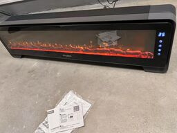 Máy sưởi Whirlpool (Mỹ), công nghệ sưởi Graphene ko đốt Oxy, màn hình than củi…