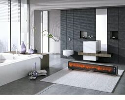 Máy sưởi Whirlpool (Mỹ), công nghệ sưởi Graphene ko đốt Oxy, màn hình than củi…