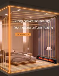 Máy sưởi Whirlpool (Mỹ), công nghệ sưởi Graphene ko đốt Oxy, màn hình than củi…