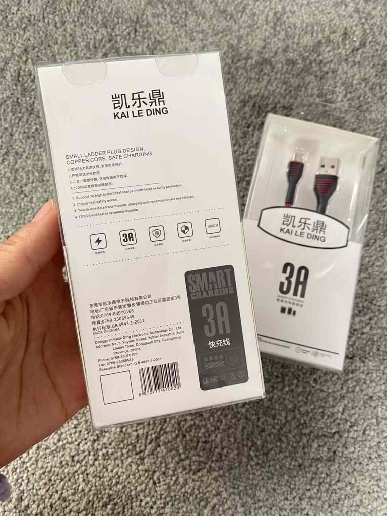 Cáp Sạc Nhanh 3A hãng Kai Le Ding -  iPhone/ Type-C / Micro - Ảnh 7
