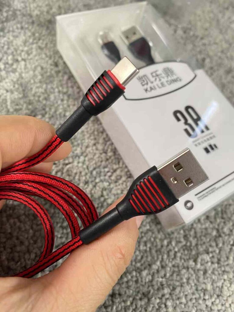 Cáp Sạc Nhanh 3A hãng Kai Le Ding -  iPhone/ Type-C / Micro - Ảnh 9