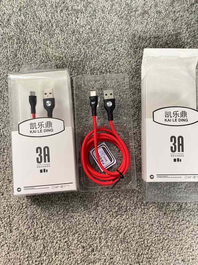 Cáp Sạc Nhanh 3A hãng Kai Le Ding -  iPhone/ Type-C / Micro - Ảnh 3