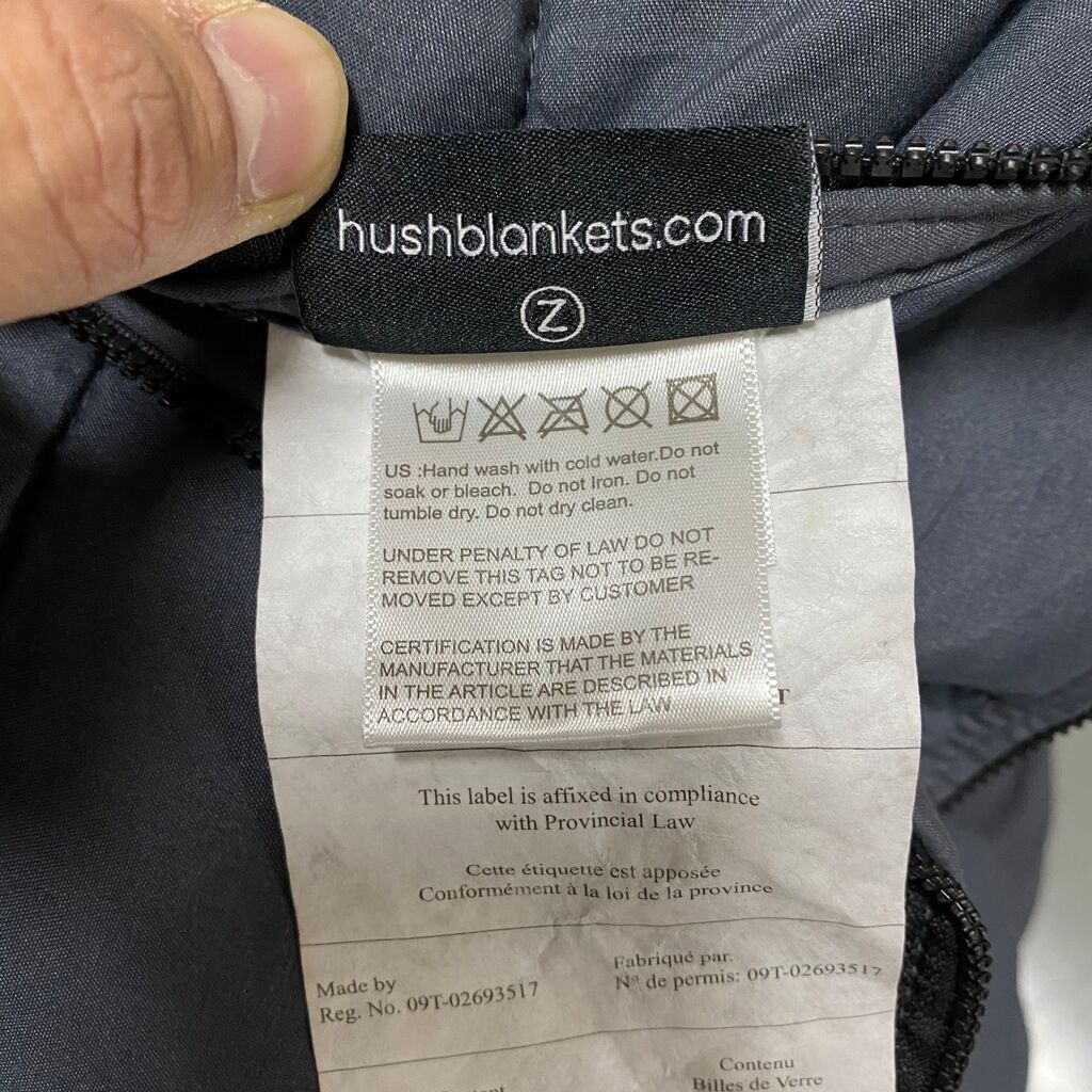 Chăn trọng lực đôi Hushblanket Royal Latex 100% Polyester, chăn đôi cỡ lớn 200x230cm, nặng ~12kg - Ảnh 10